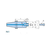 Face Mill Arbor Type H BDV40 - Big-tools Industrial Supply Tools for Metal Cutting